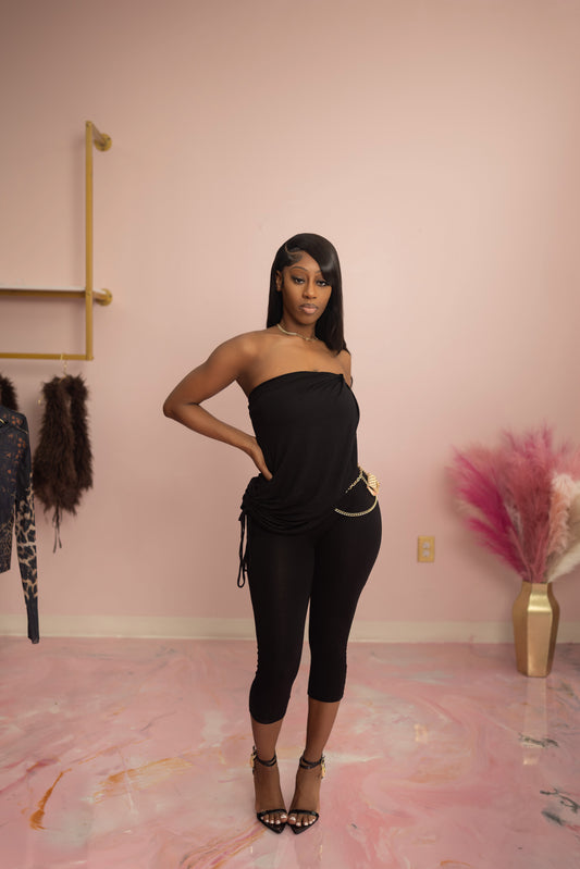 Classy Capri Jumpsuit